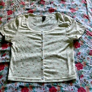 New Shein floral top